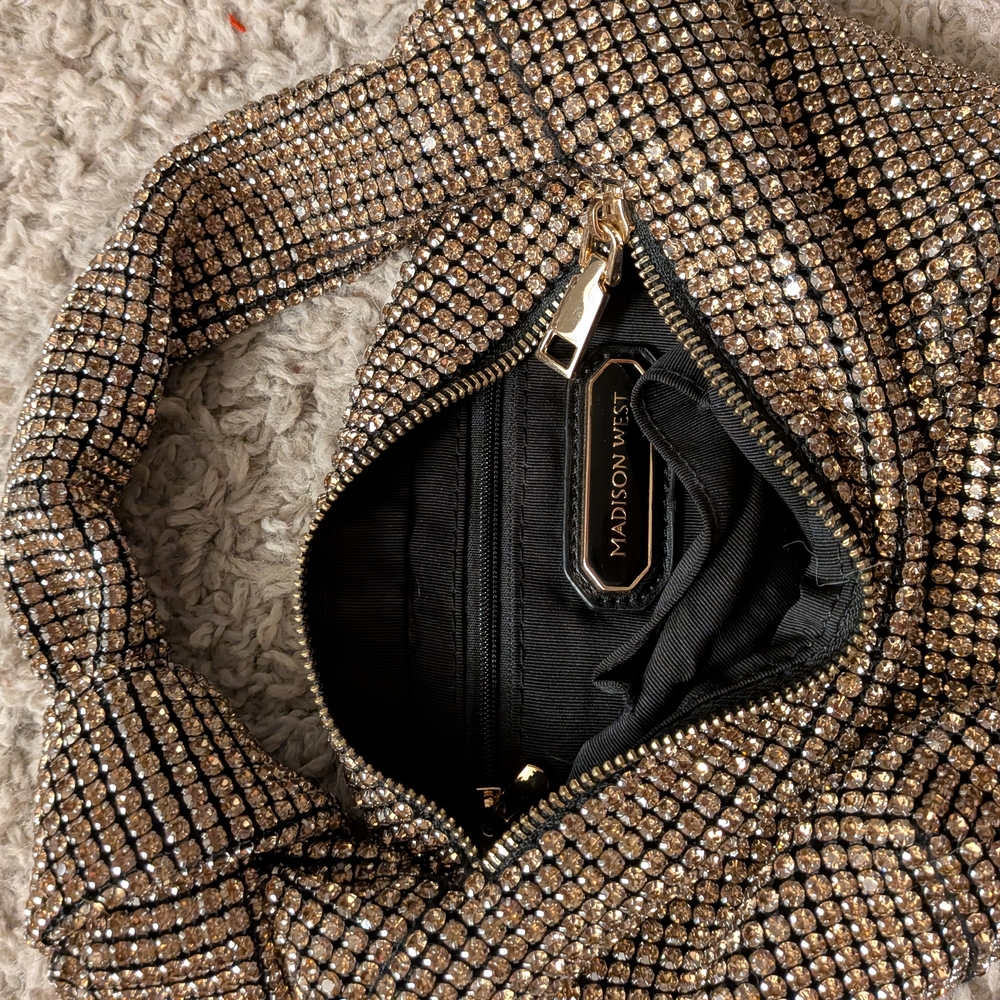 Madison West Rhinestone Embellished Bag - Picture 2 of 2